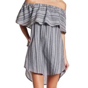 Linen blend summer dress